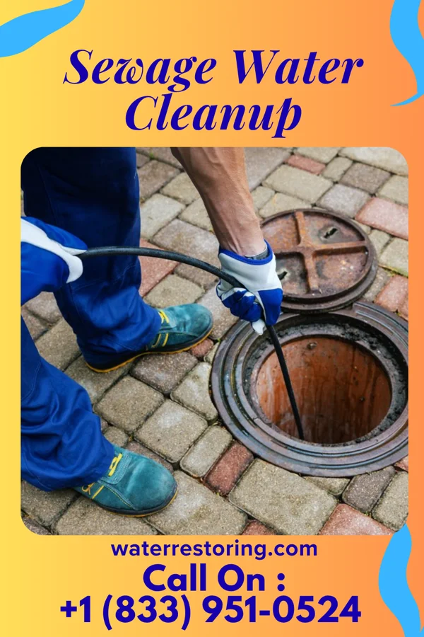 Sewage Water Cleanup in St. Michael, PA